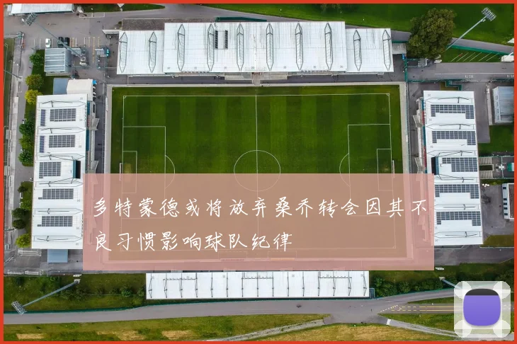 多特蒙德或将放弃桑乔转会因其不良习惯影响球队纪律